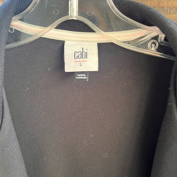 Cabi Black Women's Relax Convertible Stretch Ponte Long Jacket NWOT 5655 - Picture 6 of 6